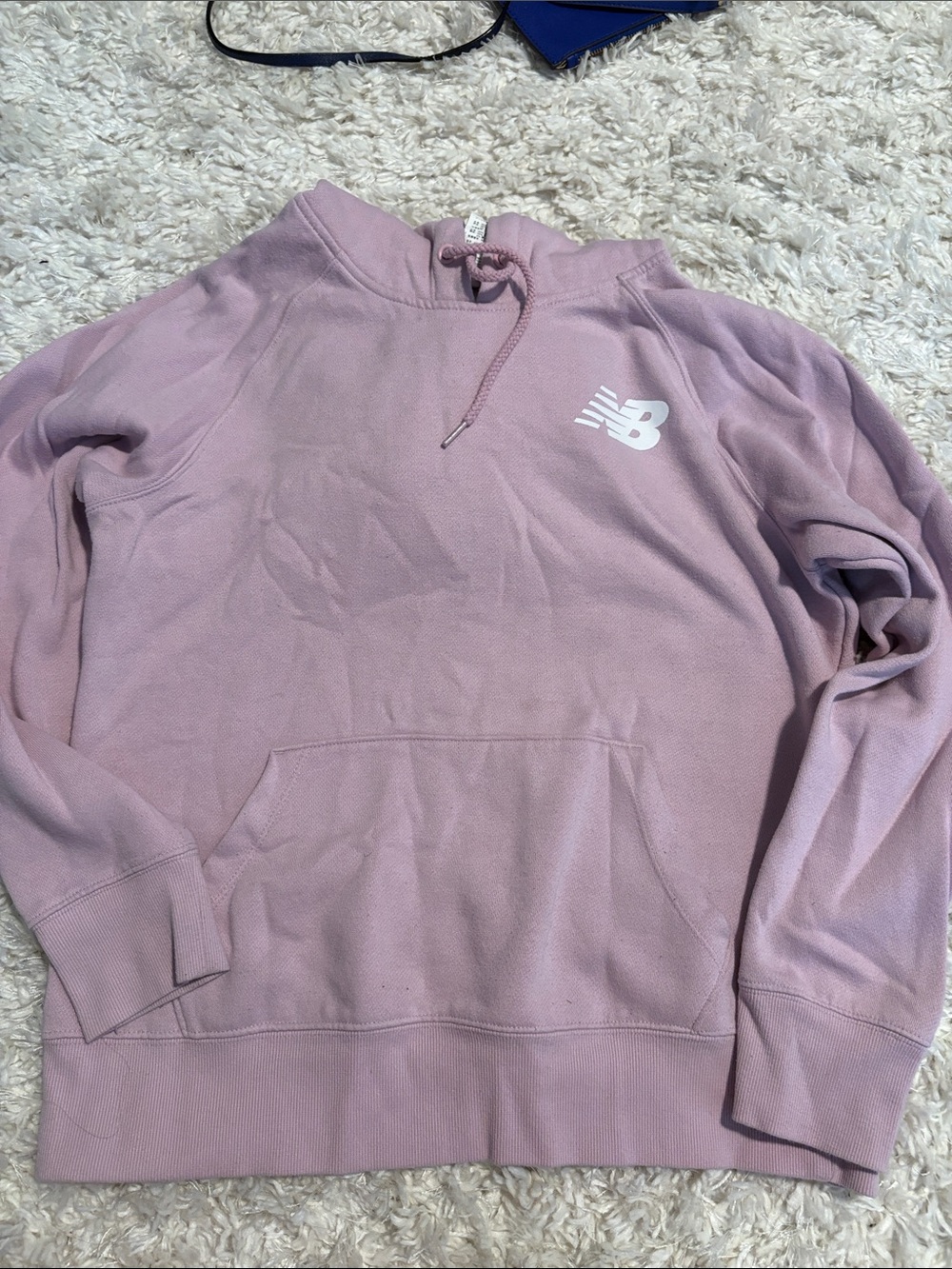 New Balance Light Pink Crewneck Pullover Sweatshirt